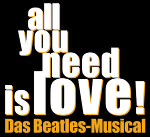 Beatles-Musical "all you need is love" Logo