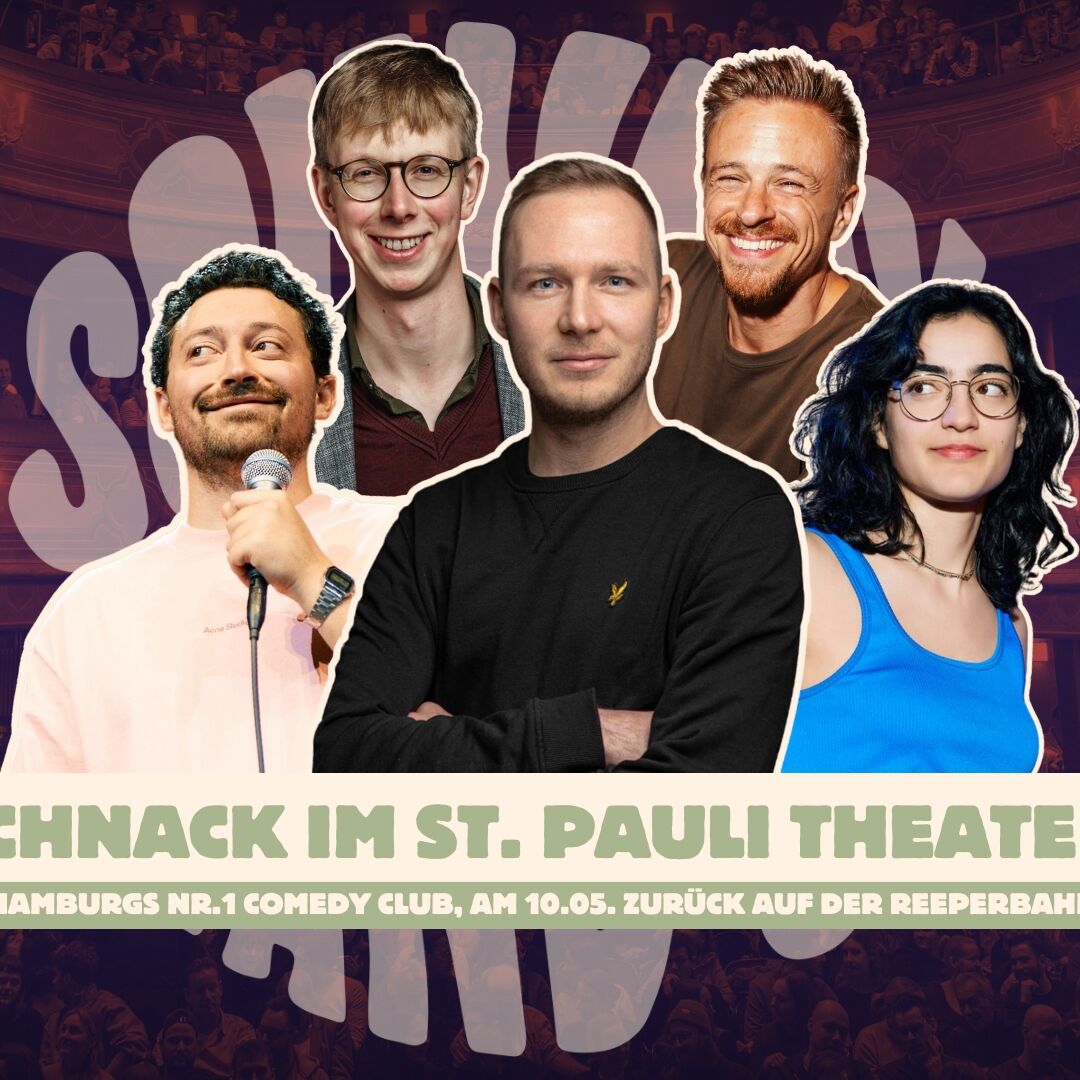 SCHNACK Stand-Up im Pauli Theater Fernseher - Foto: SCHNACK Stand-Up